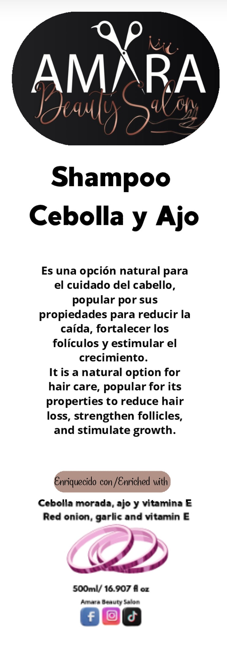 Shampoo Cebolla 🧅